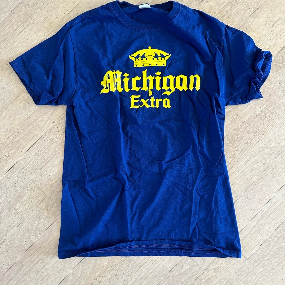 Blue Michigan tshirt